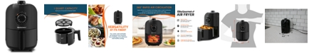 Elite Gourmet 1.1Qt Compact Electric Hot Air Fryer with Timer & Temperature Controls
